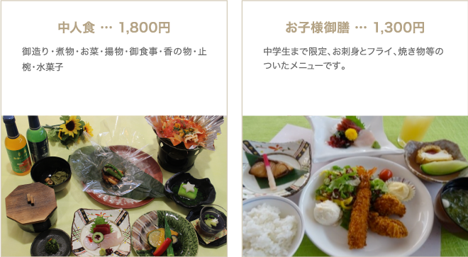 中人食 お子様食