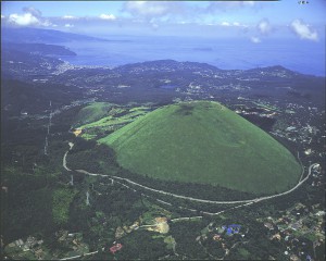 大室山空撮